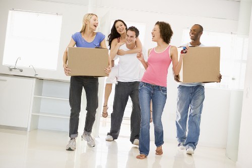 Student storage solution in South Kensington for boxed belongings