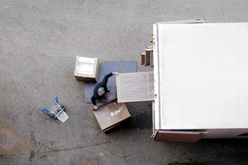 Staff reviewing a complaint record during a storage service investigation