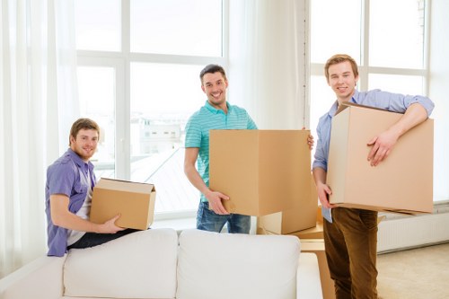 Secure storage solution for removals and storage in South Kensington