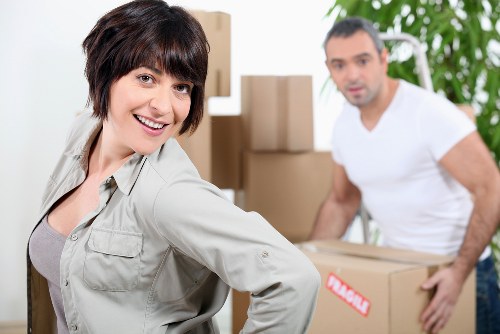 Careful furniture protection during Southkensington removals